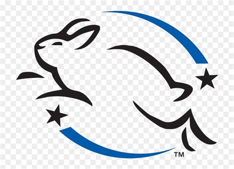 The Leaping Bunny Logo